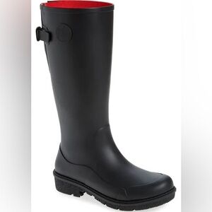 FitFlop Wonderwelly Tall Women's Wellington Boots Rain size 8.5